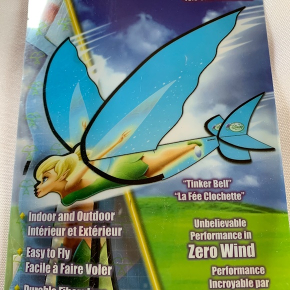 NIP! FlexWing Disney’s Tinker Bell Kite Glider! 16 INCHES! - Picture 3 of 5